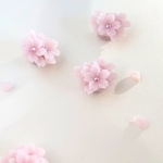✿*桜のブーケ❀樹脂粘土パーツ