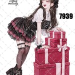 original sticker « no.7939 »     //     人物ステッカー オリジナルステッカー オリジナル人物ステッカー ステッカー cotton melody