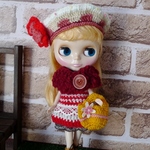 よしえ屋13[レトロなオータムガール6点セット]ブライス アウトフィット Blythe