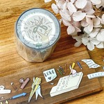 ★1月新入荷★[黙代誌Modaizhi] [MZ-014] 文具小精靈 クリアPETテープ 切り売り(約4cm x 100cm)