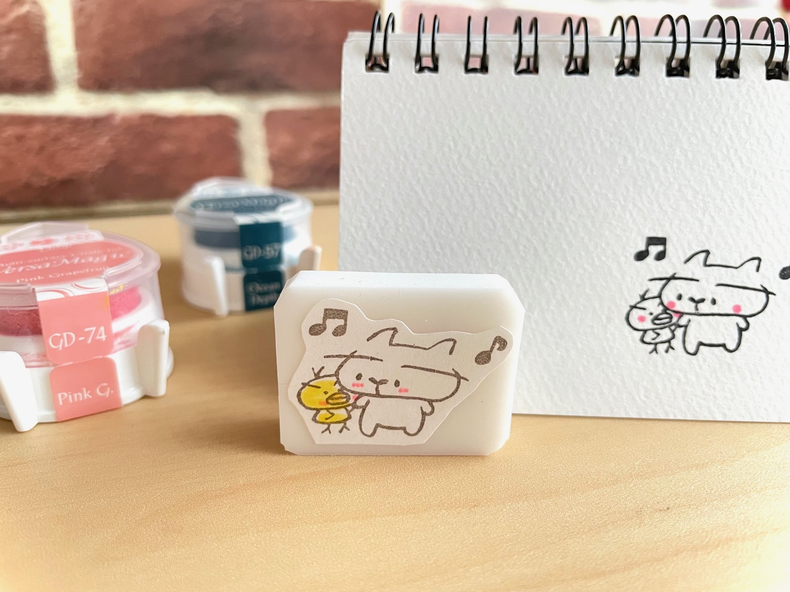 選べる！数字2種類 1～0までの10個セット 消しゴムはんこ(S3
