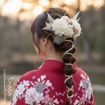 ✨金箔付✨和玉x水引アレンジ＊卒業式、成人式、髪飾り、前撮り、和装、袴、振袖