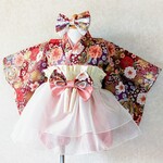 ベビー袴2way/60～80cmサイズ