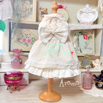 hakoyana様オーダー専用カートです❣️ナチュラル　ボーダー　ふんわり　犬ワンピース　犬服