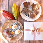 バレンタインに★チョコっとひと息ボックス★チョコ系焼菓子のセットBOXです♪