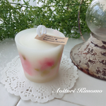 リース屋さんのボタニカルキャンドル「フラワー」