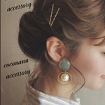 【いいね👍✖️100 超え♡ 】　べっ甲 シンプルピアス