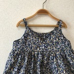 90㎝★小花柄のキャミソールチュニック