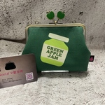 青りんごシリーズ　シンプルミニ財布