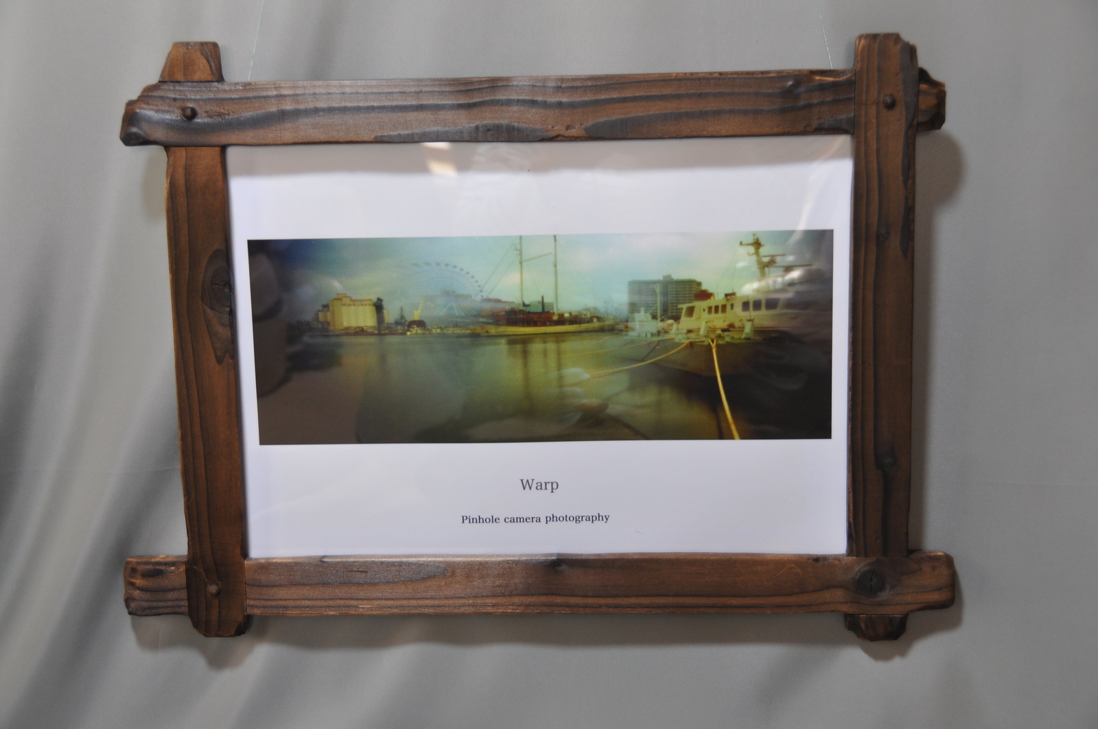 Ｐinhole camera photography　Warp