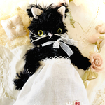 テディキャット　猫好きさんのための甘えたさんの黒猫ちゃん　テディベア