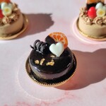 ＼バレンタインデー／オランジュチョコレートケーキ　ボールチェーン
