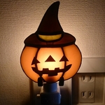 ステンドグラス~ハロウィンのフットランプ