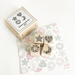 ジュエリースタンプセット　宝石はんこ［20×20mm 小箱入り］