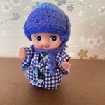 キューピーちゃんの男の子の着物