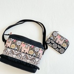 Happy Bag  pochette wide & osaifu / クロ