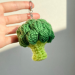 かぎ針編み ブロッコリー キーホルダー