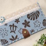 【送料無料】スリム長財布☆ホヌ