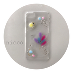 【再販】お花のiPhoneケース(iPhone5.5s.5c.6.6plus）