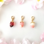 在庫限り【かわいい苺チョコチャーム♡】　いちご　苺　チャーム　いちごチャーム　苺チャーム　いちごキーホルダー　マスクチャーム　キーホルダー　アンブレラマーカー　バッグチャーム　プレゼントにも❀ 