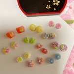 和菓子  練り切り 花 パーツ　材料　ミニ miniatur japan 8