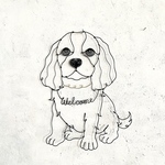 【値下げ】キャバリア（耳短、額ラインあり）のワイヤーアート◎愛犬を癒しのインテリア空間に