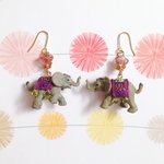 ピアス［インドの象祭り］