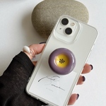 《受注制作》 🍠IMO/さつまいも/芋羊羹/スマホグリップ/スマホスタンド/レジン/MagSafe/マグセーフグリップ