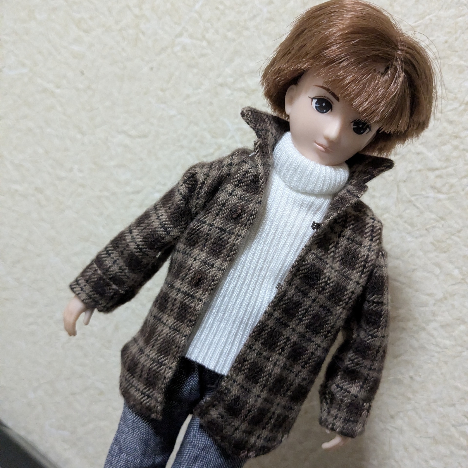リカちゃん ストール (エンジ)(P-101) - JOYBOX163'S GALLERY | minne