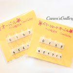 サイズ確認用チップ ネイル両面テープ付き