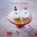 【もふさんご予約品】ガラスのシマエナガ雛