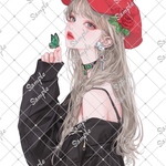 ℳ. xoxoshop オリジナル人物ステッカー2026.1月No.267