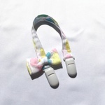  ミナペルホネン  jellybeans リボン付き マルチクリップ  おもちゃホルダー  おしゃぶりホルダー