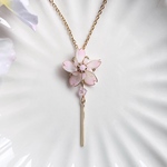 【4/4 21:00〜販売】回る桜のかざぐるまネックレス