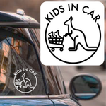 kids in car 車用ステッカー