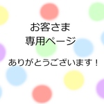 《MARIKO様専用ページ》