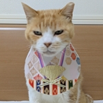 ナチュラルカラーお雛様コスプレ