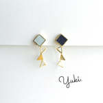 冬のバイカラー◇◆イヤリング