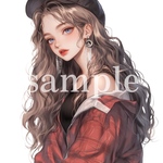 オリジナル人物ステッカー♡No.3140