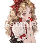 オリジナル人物ステッカー♡No.3167