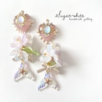 🌸🧜‍♀️ Cherry Blossom Mermaid ✵ 桜の鱗の人魚姫    耳飾り   ピアス / イヤリング     