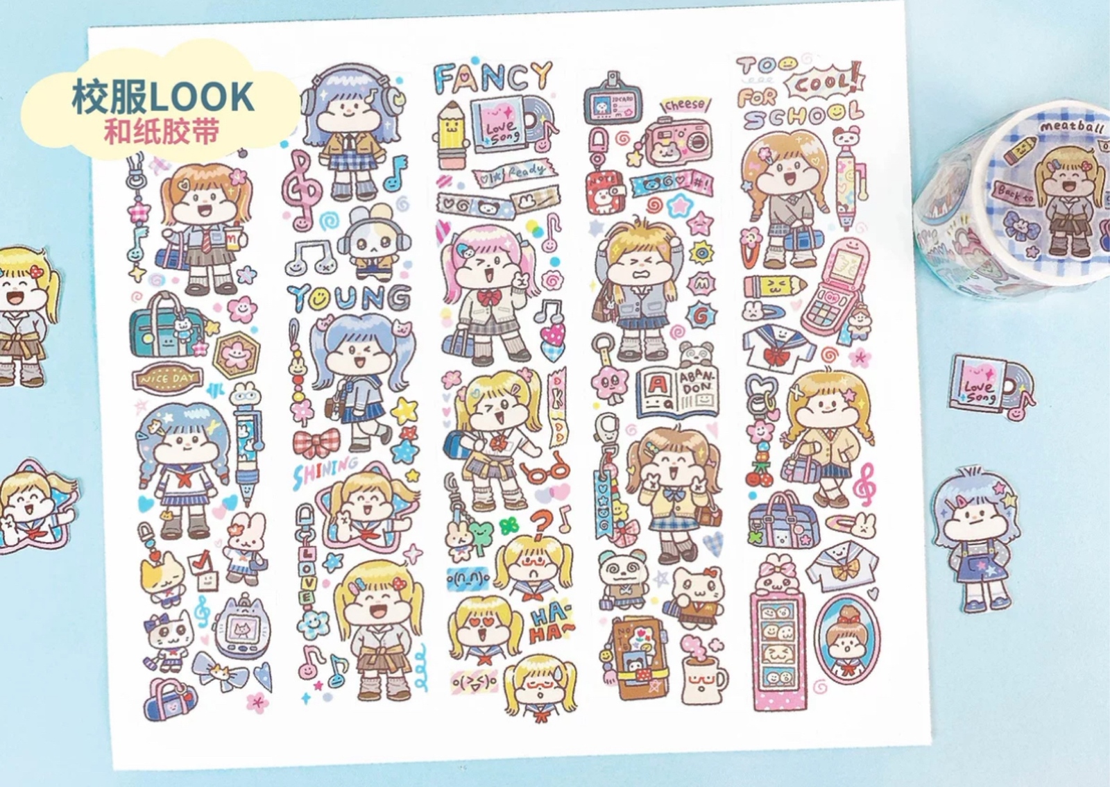予約販売】 molintaロールステッカー 2巻セット - 0001MIMI'S GALLERY