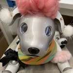 ［スタイ］カラフルカラーの鬼さんスタイ　aibo's big bib 