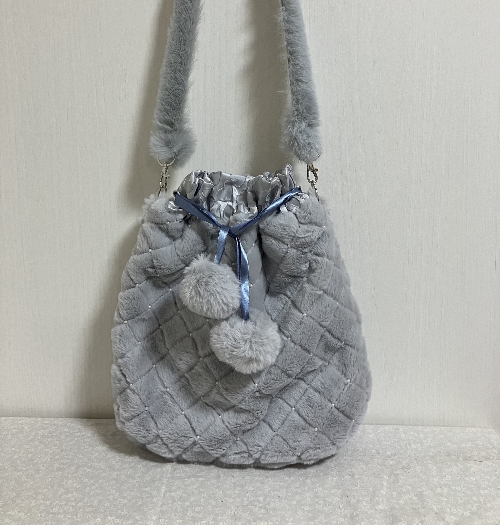 パッチワークショルダーバッグ キルトショルダーバッグ ハンドメイド