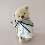 未来までずっと一緒＊身長18cm  カールモヘア　セーラー服　テディベア　ぬいぐるみ