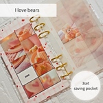 I love bear - 3 set saving pocket