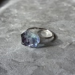 【一点もの】 フローライト 鉱物 原石 天然石 ハンドメイド アクセサリー パワーストーン (No.2806)