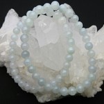 発色綺麗/AAAランク/天然A貨 翡翠(ヒスイ)/size(6㎜玉)/1set(2玉)/純粋さと平穏の象徴/ 