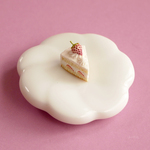 片耳/白いちごショートケーキ