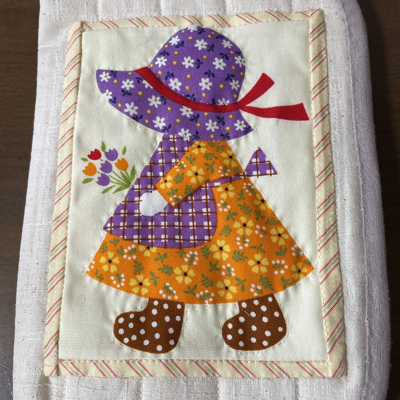 手仕事 マルチカバー ハンドメイド アンティーク ヴィンテージ パッチ 
